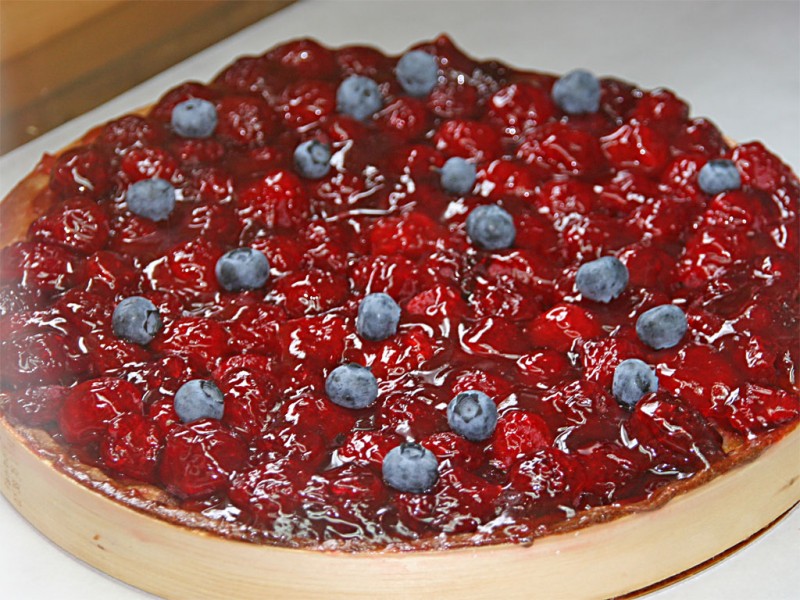 Tarte fruits rouges